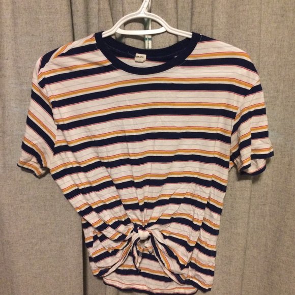 tie up colourful stripped T - shirts - Picture 1 of 1